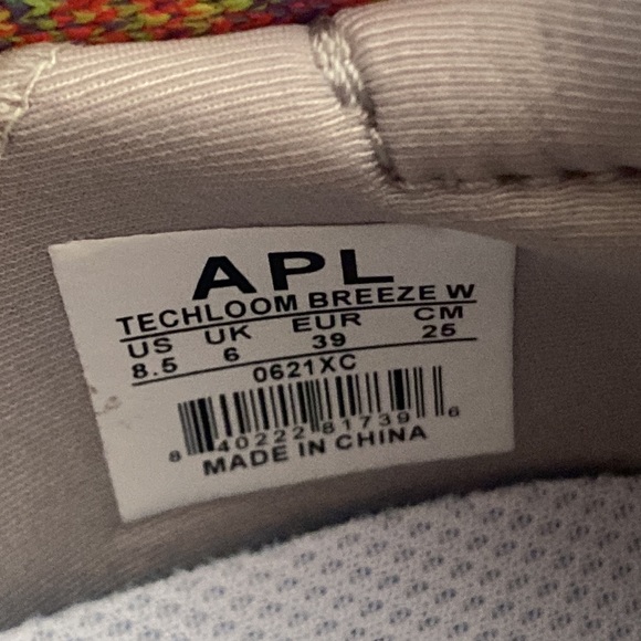 APL TechLoom Silver / Multi Breeze Knit Trainers - Picture 4 of 15
